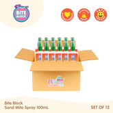 Bite Block Sand Mite Anti "Nik Nik" Spray 100mL Set of 12